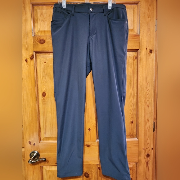 Lululemon ABC Men's Pant, Slim, Size 36, Blue, Worn Once - Picture 1 of 8